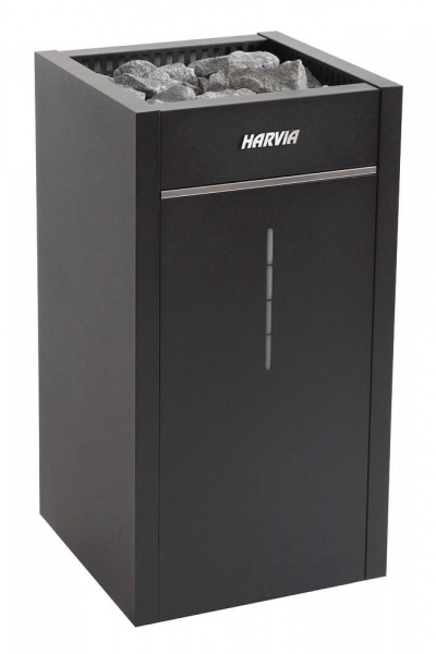 купить harvia электрическая печь virta hl700400sa hl70sa black, с парогенератором (автомат), 6.8 квт+2.0 квт (без пульта управления griffin в комплекте)