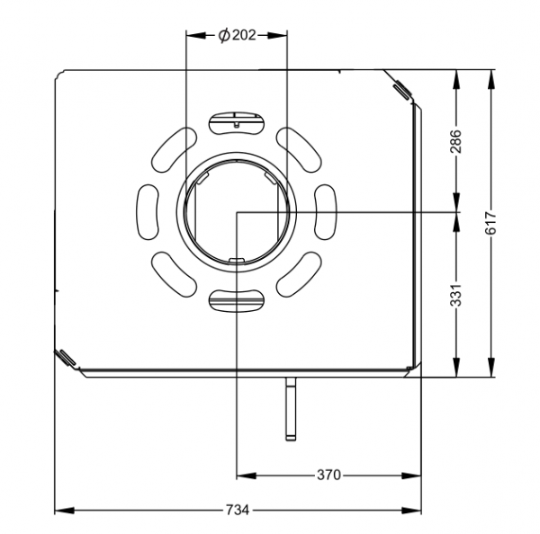 купить каминная топка astov п2с 6057