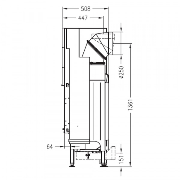 купить топка sunny fire 100 sx (palazzetti)