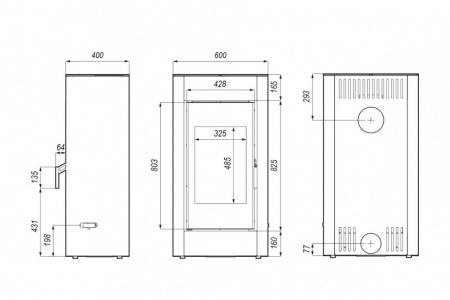 купить печь defro home solum, 9квт