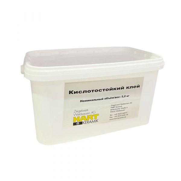купить клей кислотостойкий, 5 л (hart)