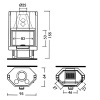 купить топка tekno 3v (edilkamin)