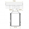 купить камин sky5 df + side glass (liseo)