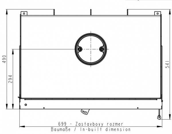 купить каминная топка romotop heat 2g 70.50.01