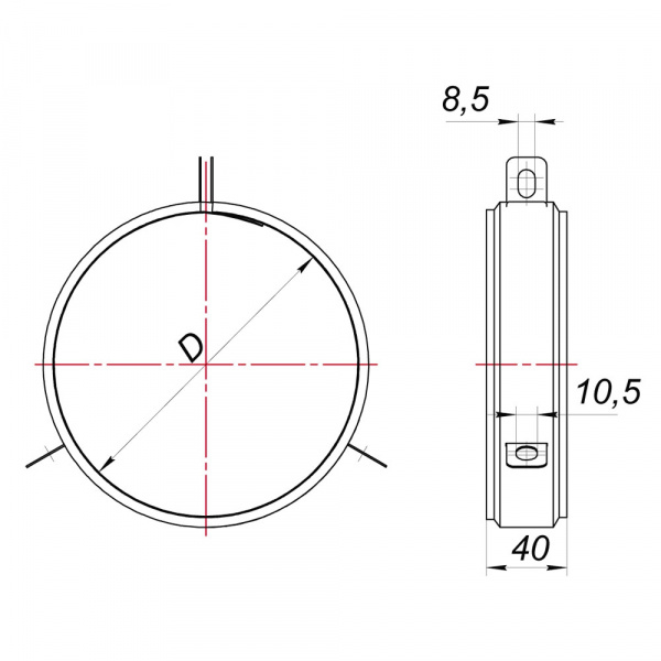 купить хомут под растяжки vbr d250/350, aisi 439 (вулкан)
