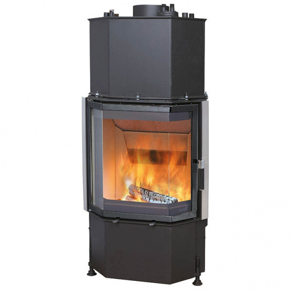 купить каминная топка 600/57 k ww ecoplus, чёрная (hark)
