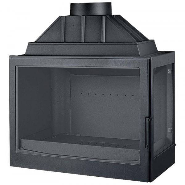 купить каминная топка lci 7 gfr, стекло справа (liseo castiron)