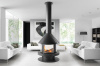 купить дизайнерский камин rocal gala black